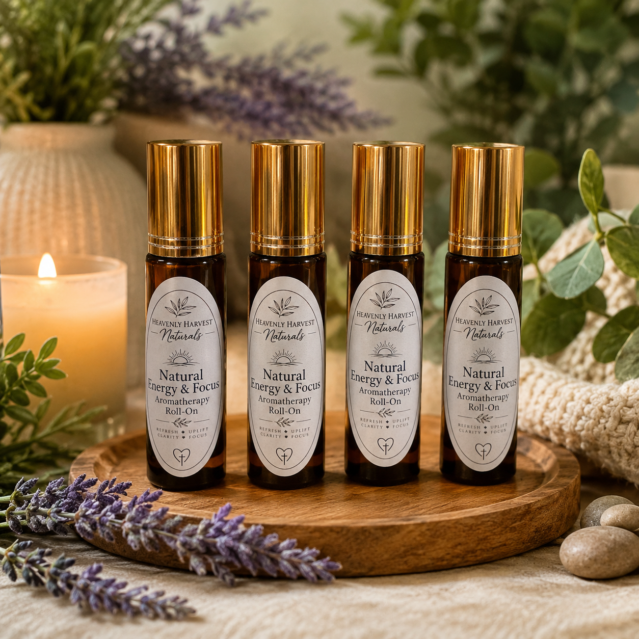 Natural Energy & Focus Aromatherapy