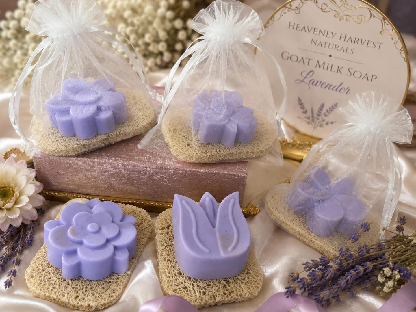 Lavender Meadow Goat Milk Soap