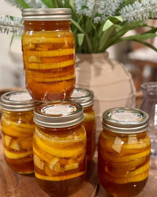 Honey, Lemon, Ginger Jar